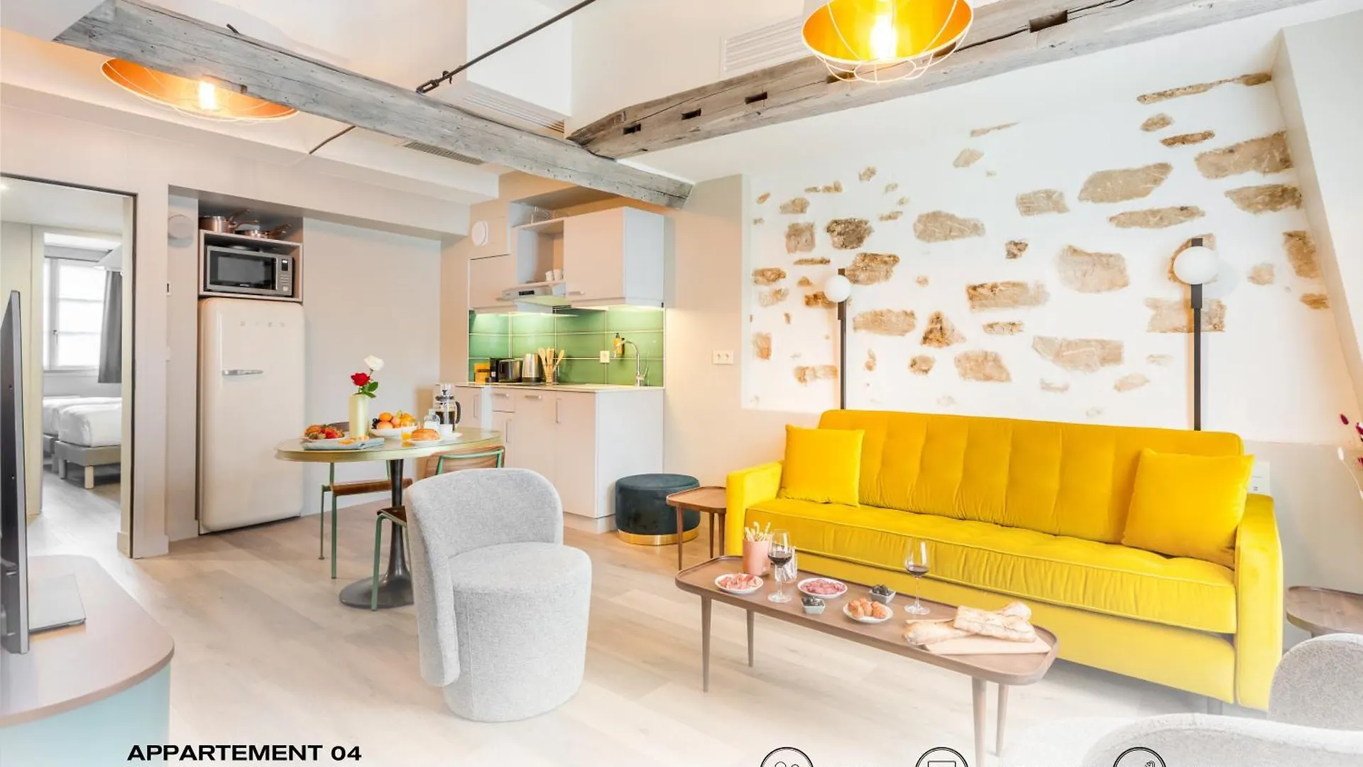 Ferienwohnung Beauquartier - Sentier Paris 0*,